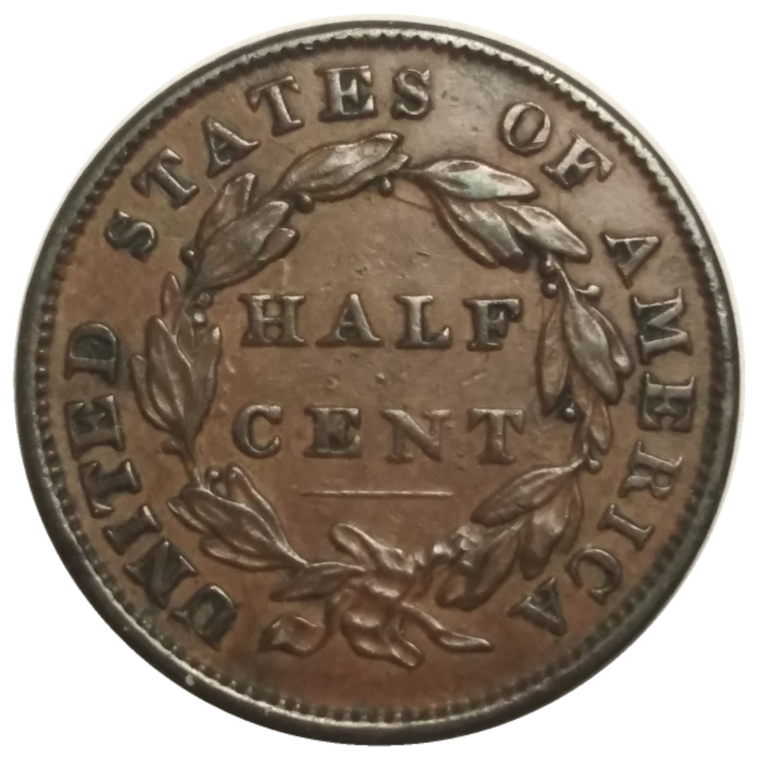 1834-1/2c-Classic-Head-Half-Cent-#2